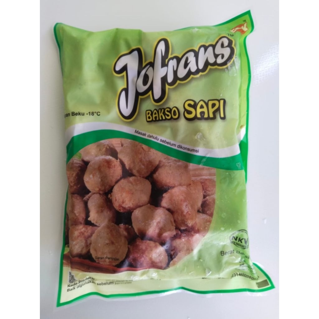 Bakso Sapi Jofrans 500gr
