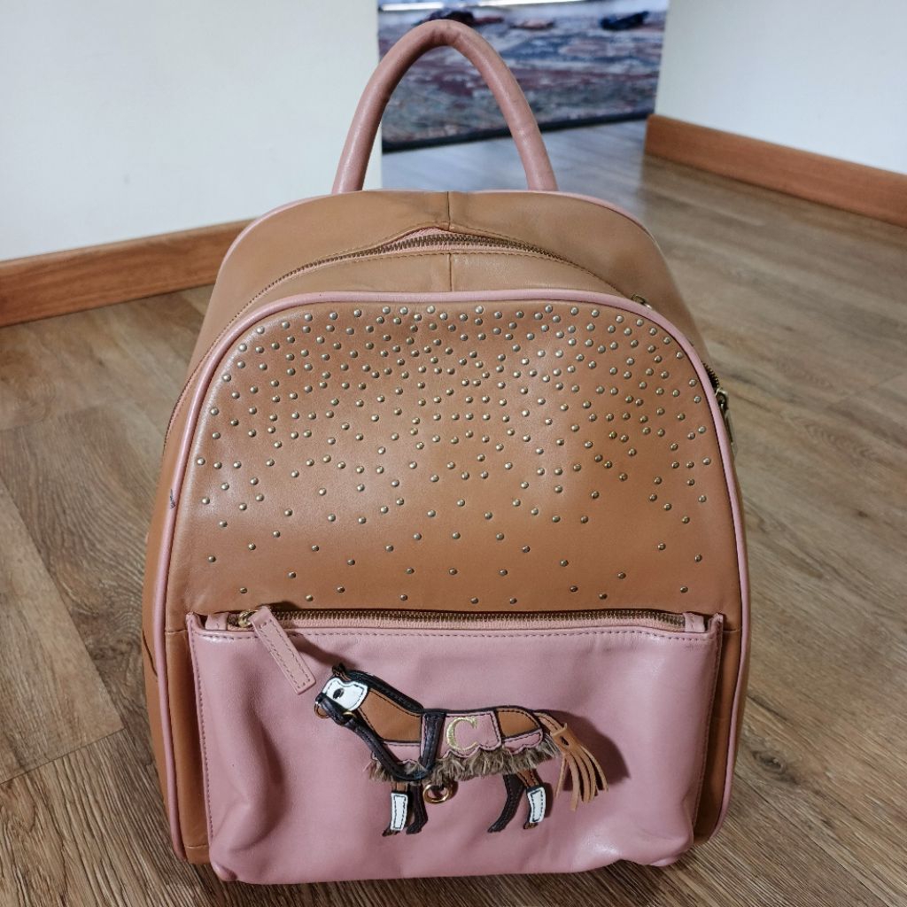 preloved tas ransel Lapalatte capcake kulit asli (kulas)