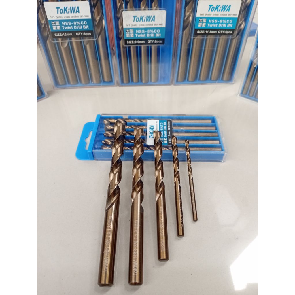 MATA BOR STAINLESS 1MM-10MM / MATA BOR HSS CO8 / MATA BOR BESI BAJA / MATA BOR TOKIWA CO8