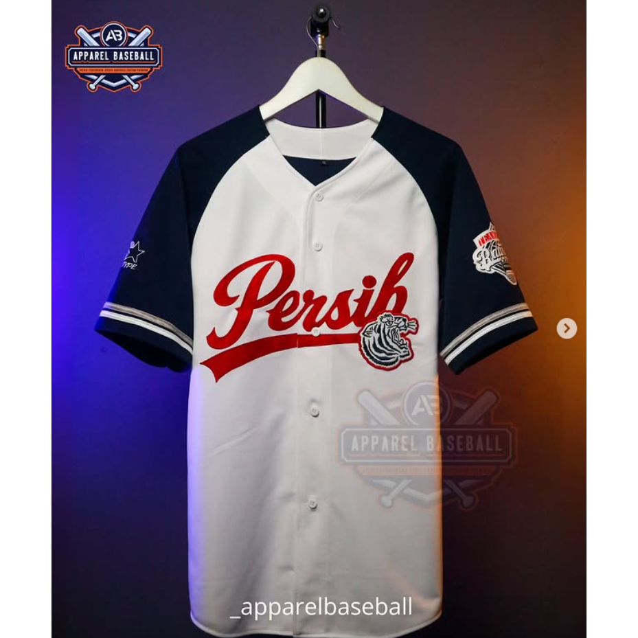 [SPECIAL EDITION] Jersey baseball Persib Pakai Full bordi,Unisex