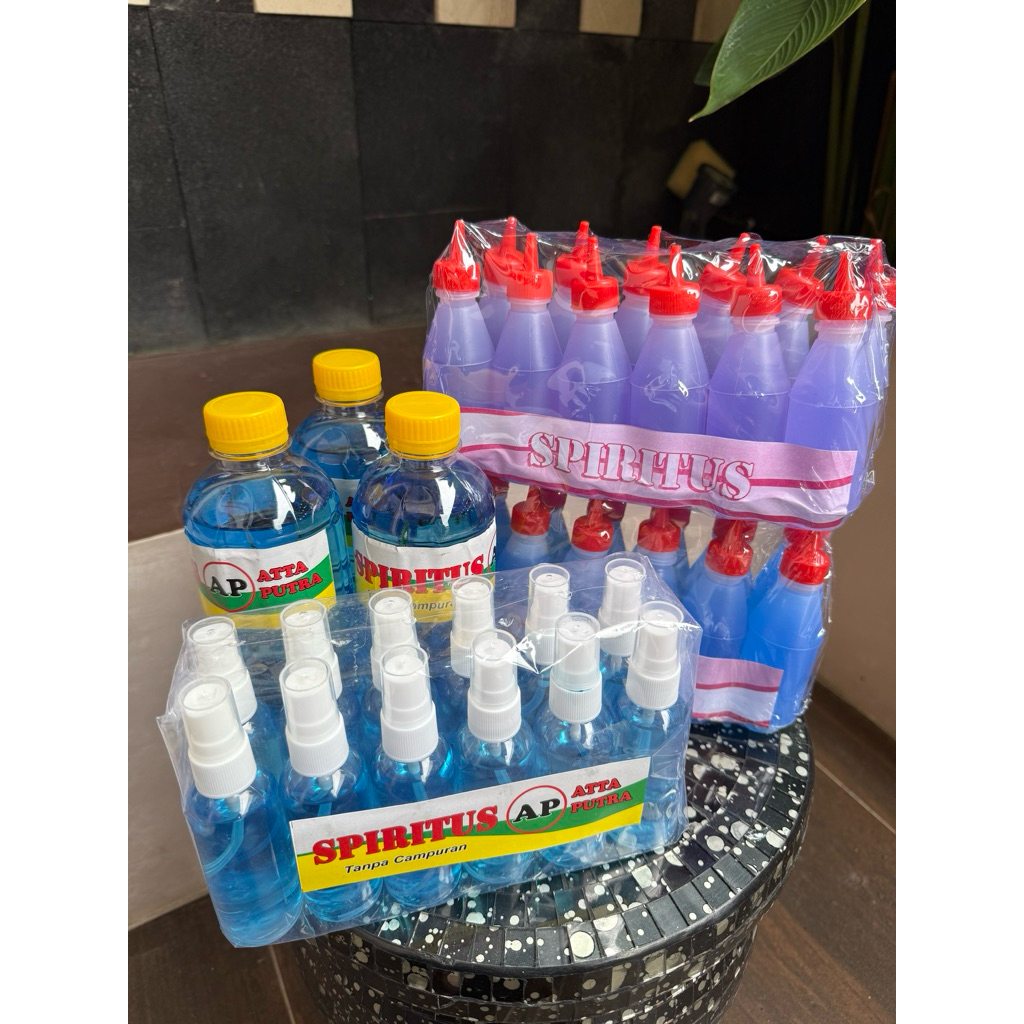 BUNDLING SPIRTUS BOTOL CUKA 2 SLOP, SPIRTUS SPRAY, SPIRTUS BOTOL