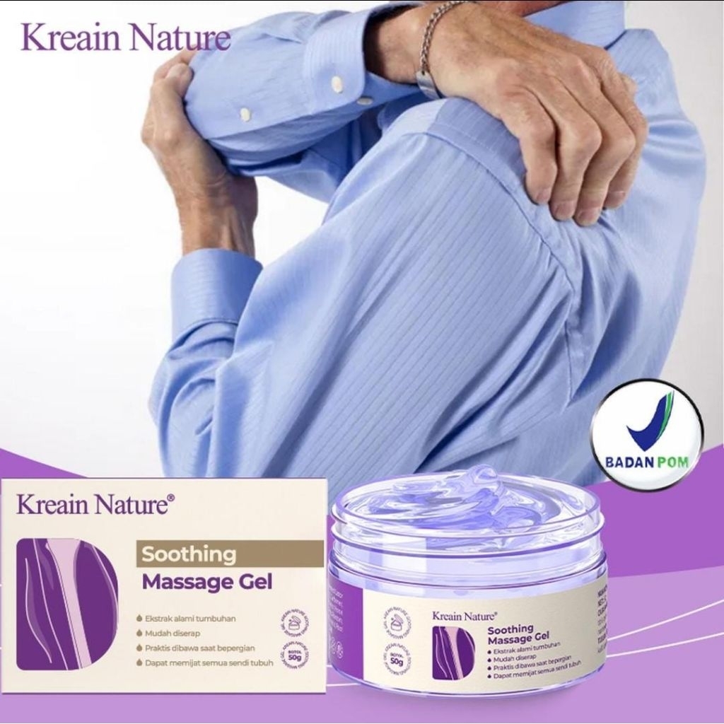 Kreain Nature Gel Pereda Nyeri Sendi Dan Gel Aroma Terapi Hangat Lembut Dan Tidak Lengket Hingga Nya