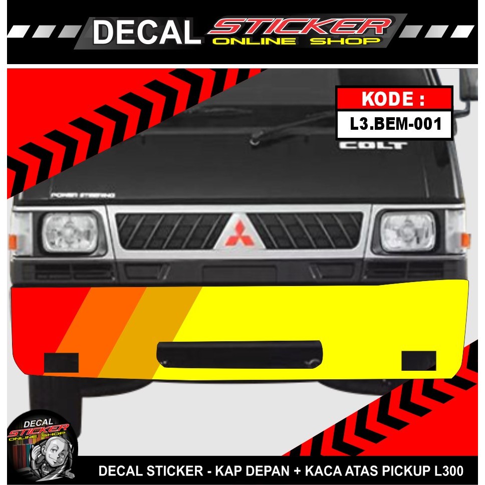 STIKER BEMPER L300 LAMIANASI KEREN