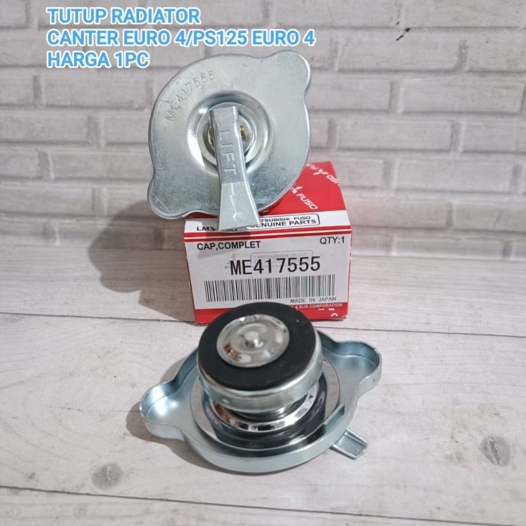 CAP TUTUP AIR RADIATOR CANTER EURO 4 PS125 EURO 4 TUTUP TANGKI RADIATOR CANTER EURO 4 PS125 EURO 4 M