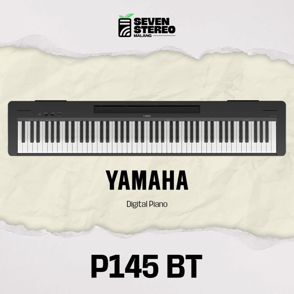 NEW Yamaha P145 BT P 145 Bluetooth Digital Piano – Piano Digital Elektrik Portable 88 Tuts, dengan S