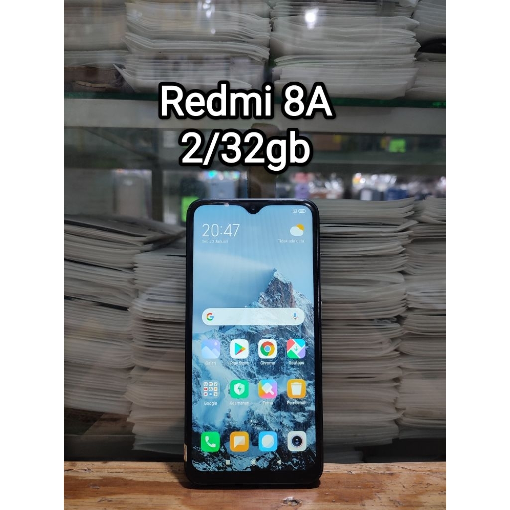 REDMI 8A PRO 2/32 GB SECOND NORMAL SIAP PAKAI MINUS SUARA KUPING OFF