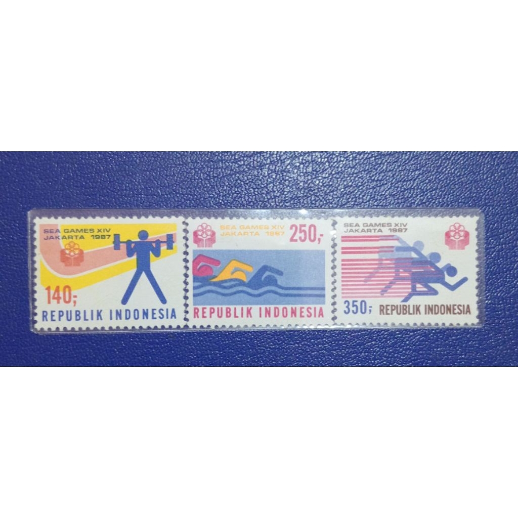 Prangko Lawas Set Lengkap Seri SEA GAMES XIV Thn 1987