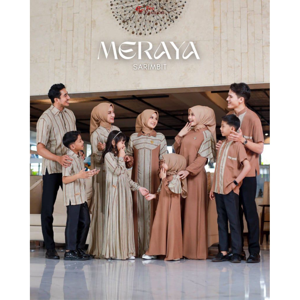 Meraya dress sarimbit by fee fashion