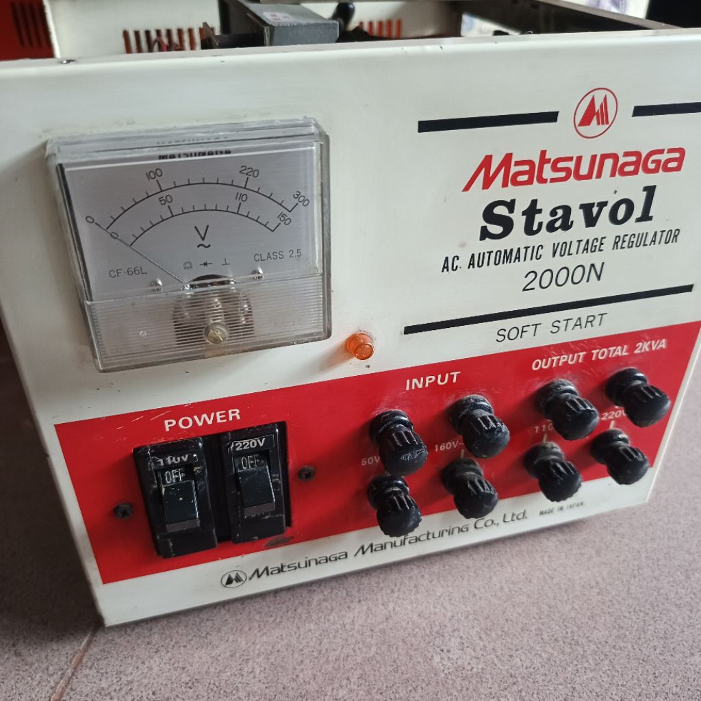 STABILIZER MATSUNAGA 2000 WATT ORIGINAL JAPAN