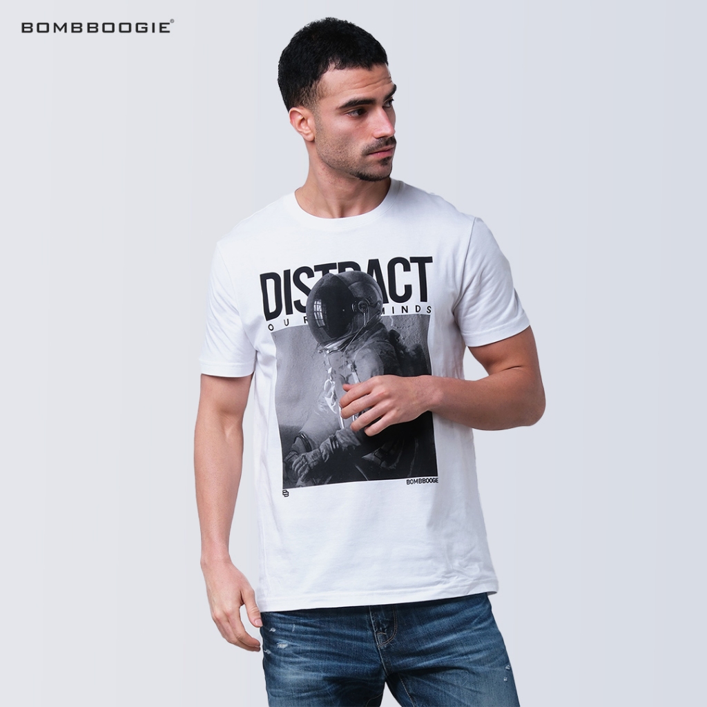 Bombboogie - Kaos Pria Slimfit Estoismo 12F42B4OW