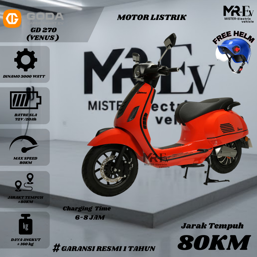 GODA VENUSTERBARU GODA VENUS GD 270 GARANSI RESMI 1 TAHUN GD270