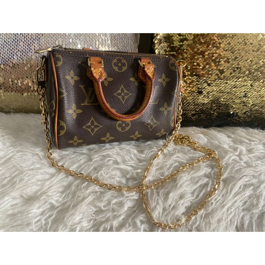 LV Nano Speady Monogram Bag