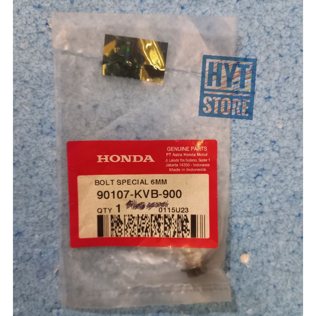 Baut Bolt Spesial 6mm Gantungan Barang Pijakan Kaki Dek Lantai Motor Honda ADV PCX Beat Genio Scoopy