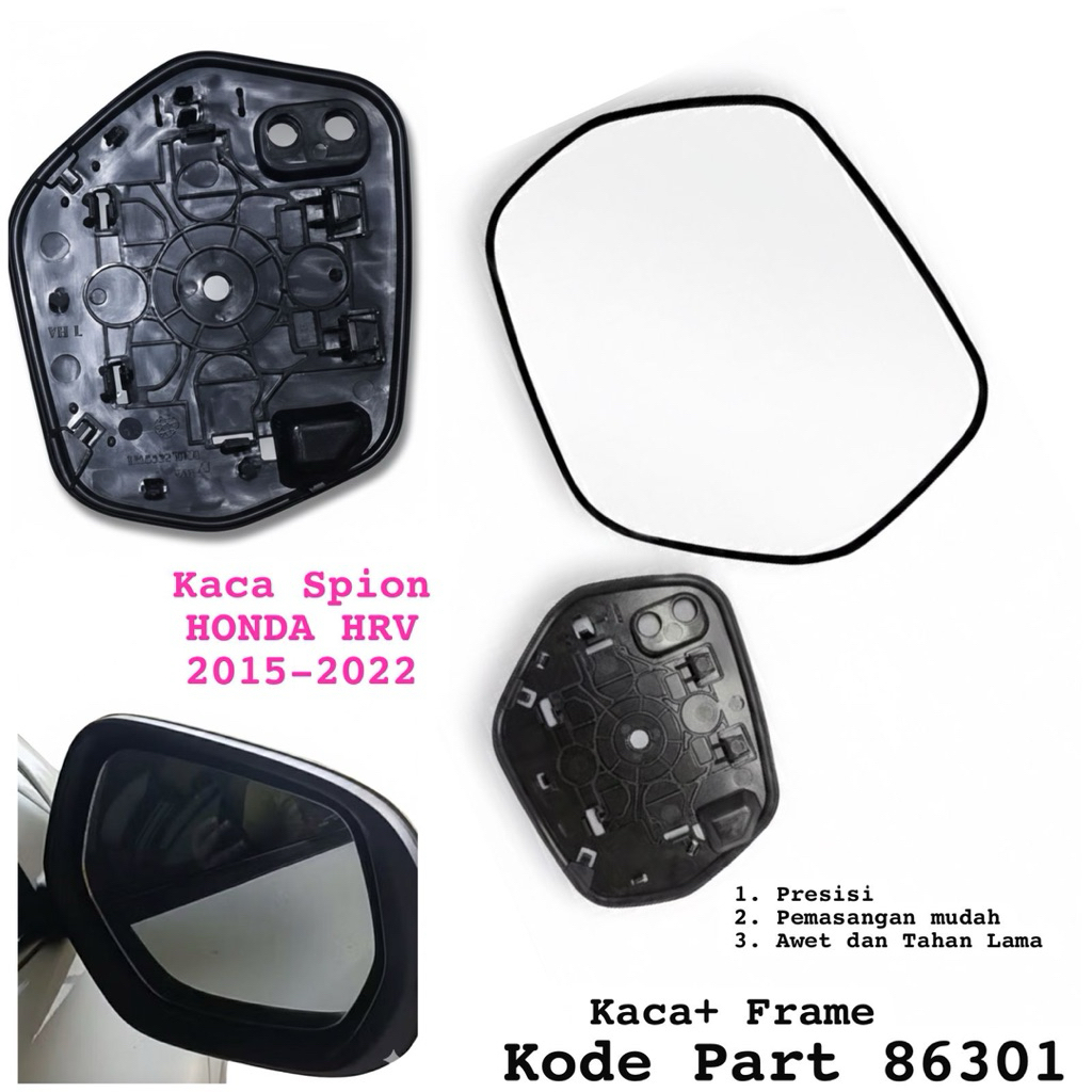 Kaca spion honda hrv 2016 2017 2018 2019 2020 2021 2022 harga satuan kaca spion honda hrv kaca mirro