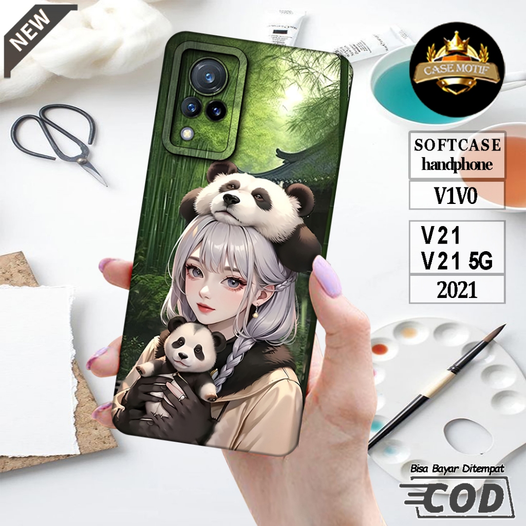 Softcase Hp VIVO V21 Casing VIVO V21 Terbaru 2021 Aksesoris Softcase Casing Silikon Case Hp Murah