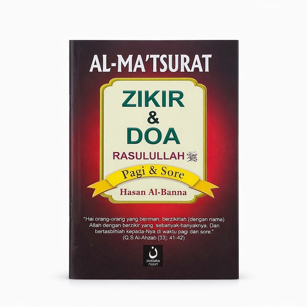 Al-matsurat dzikir pagi dan petang ukuran A5 pustaka nuun