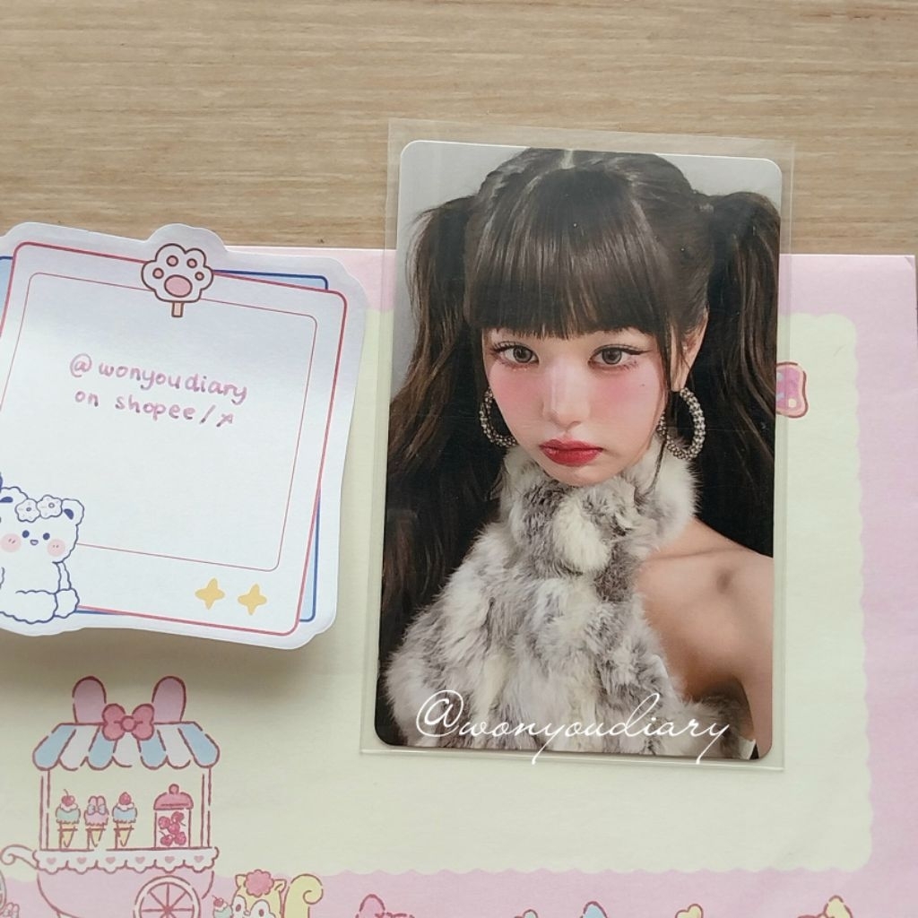 wonyoung photocard official