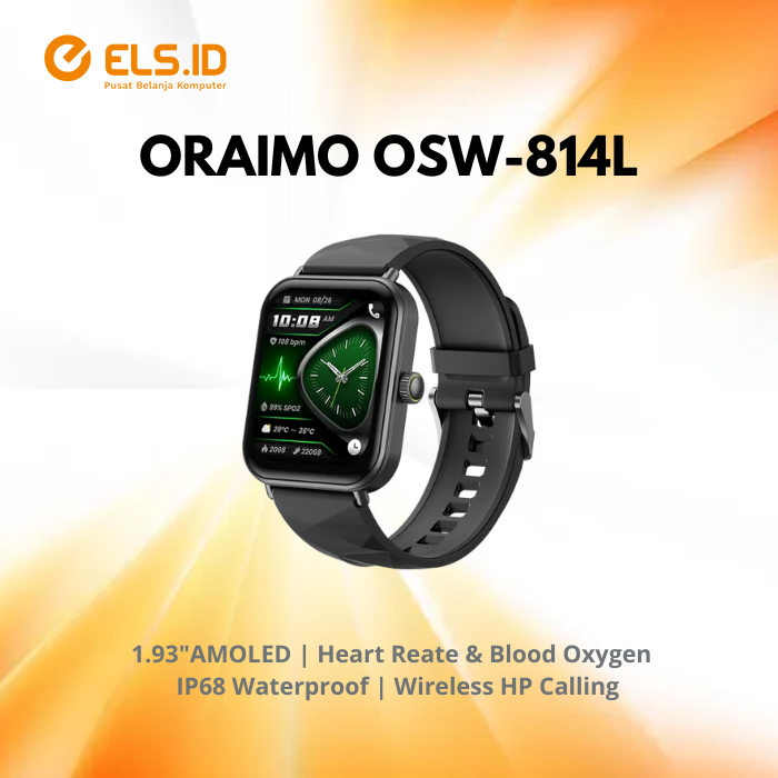 Oraimo Smartwatch  OSW-814L  AMOLED IP68 Waterproof
