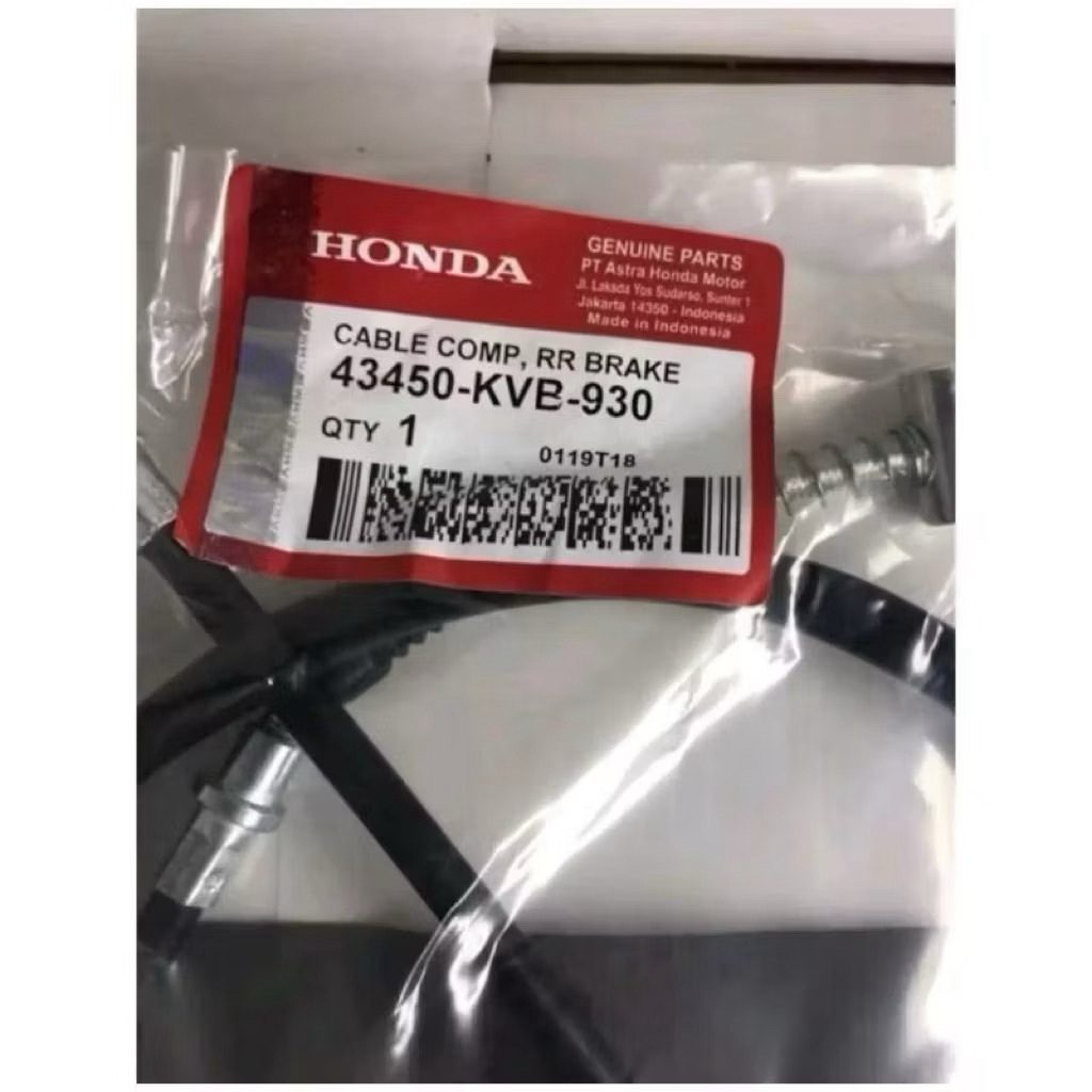 Kabel Rem Belakang Honda Vario 110 Tali Rem Vario 110 Karbu Tali Rem Beat Karbu Beat Fi Karbu kawat 