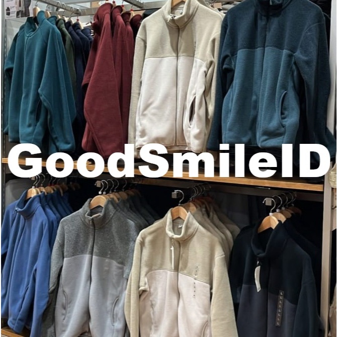 SALE Men Jaket Fleece Lembut Retsleting Panjang Pria Fluffy Yarn Winter Musim Dingin Hangat Warm UNI