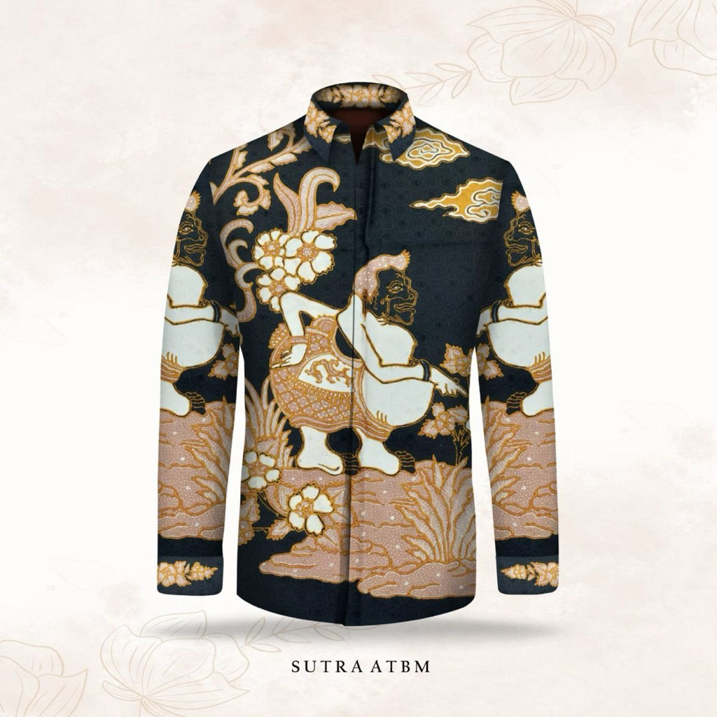 KAIN BATIK TULIS SUTRA ATBM ASLI PEKALONGAN - AM 01