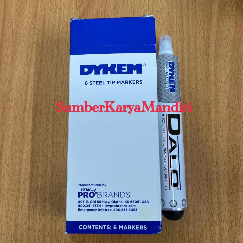 Dykem Dalo Industrial Paint Marker Dykem Dalo Steel Marker (Putih)