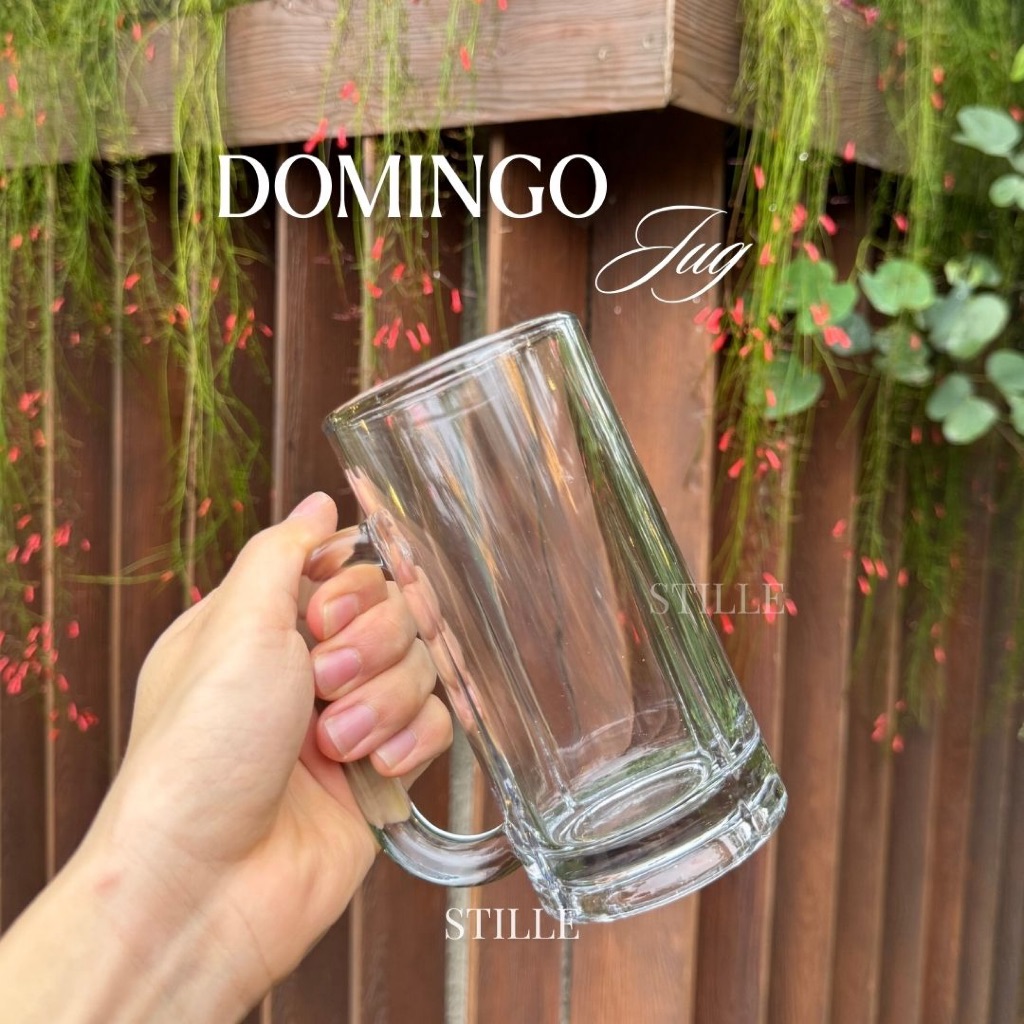 Gelas DOMINGO | Gelas Bir Jumbo | Gelas Kaca Besar | Gelas Citinova | Model Mug Tebal | Harga Terjan