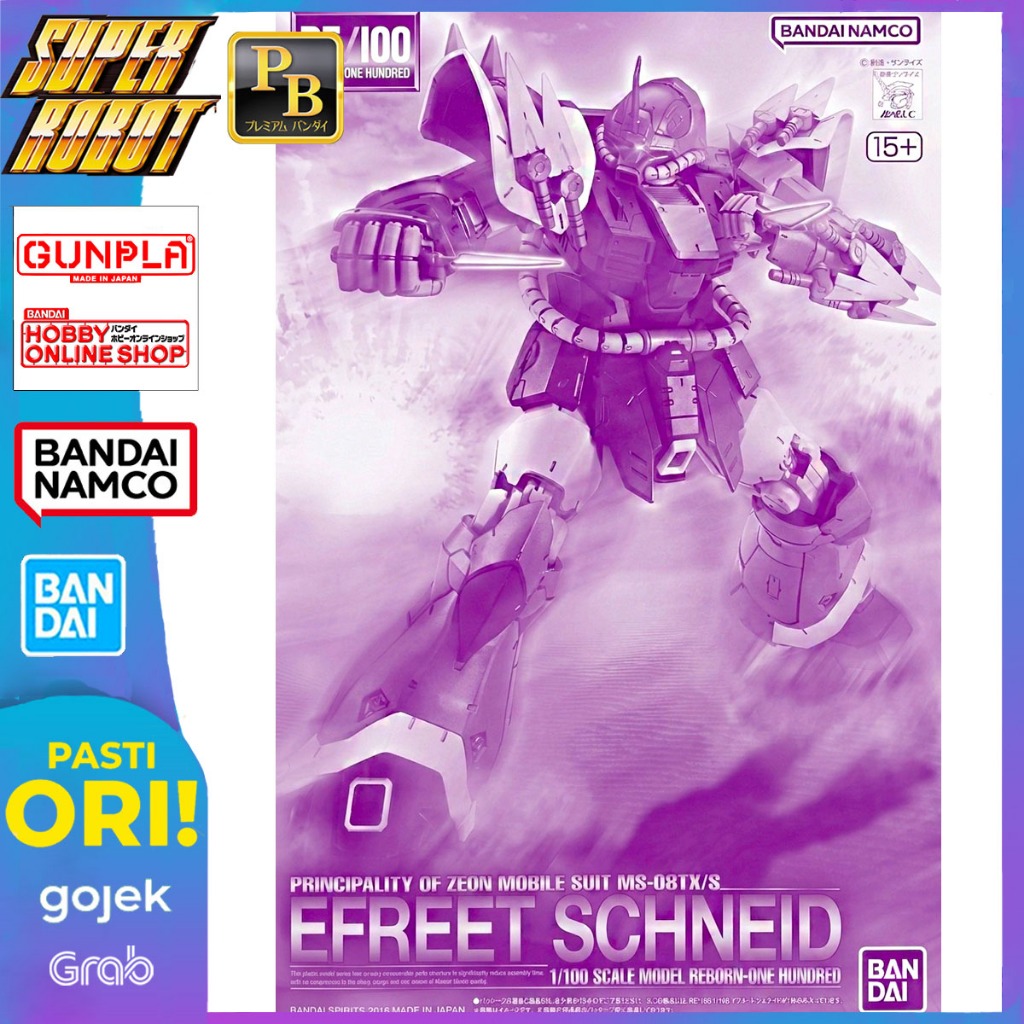 BANDAI RE/100 MS-08TX/S Efreet Schneid - P-BANDAI Limited