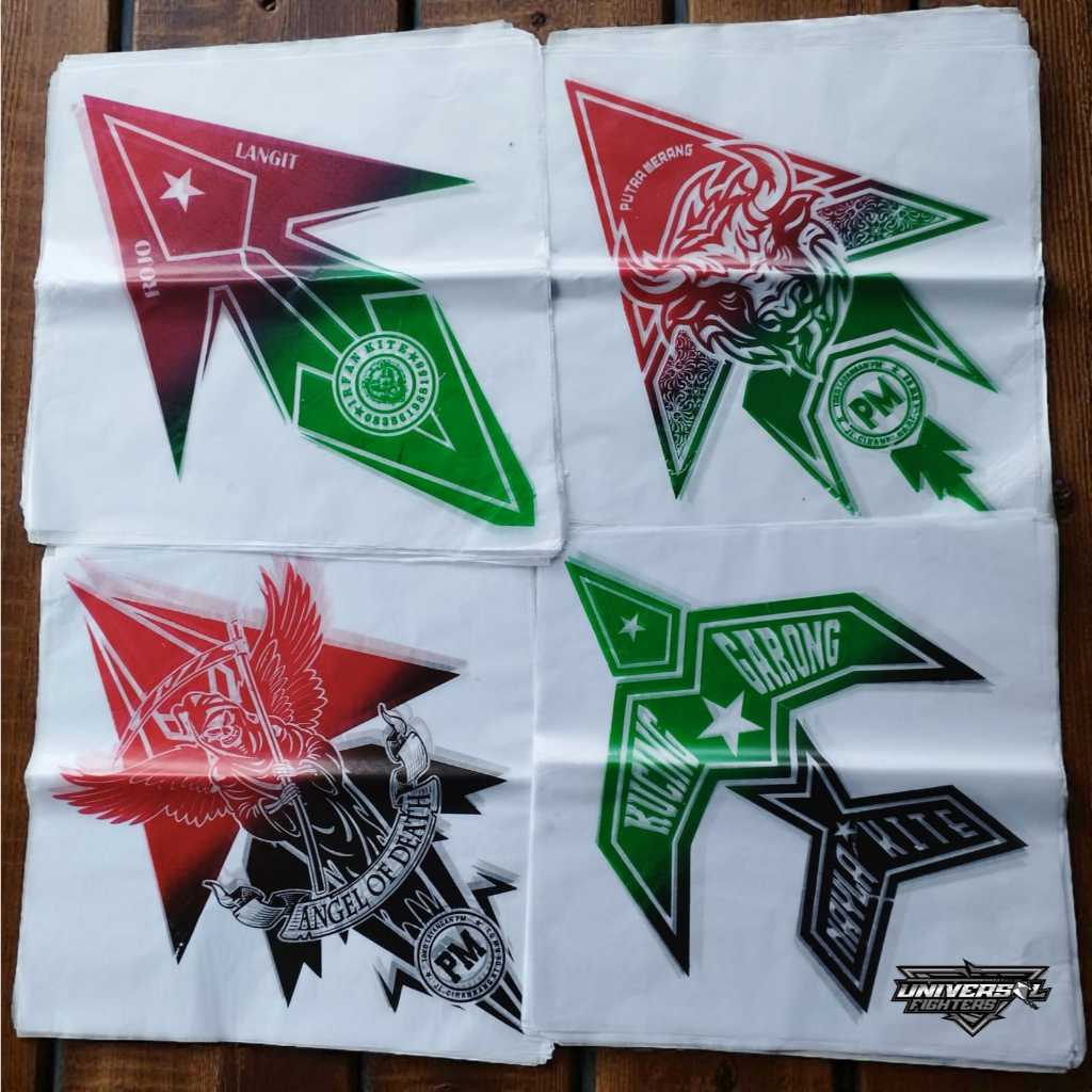 Kertas Minyak Putih untuk Layangan 100lembar (Belum jadi Layangan)