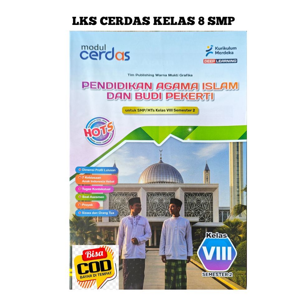 Lks Cerdas PAI Kelas 8 SMP Smt 2 Murah Terbaru