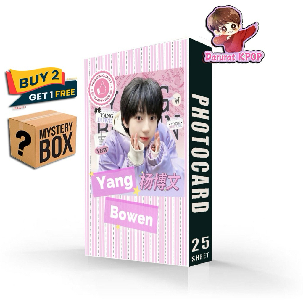 darurat.kpop - bowen photocard member tf family 1 set