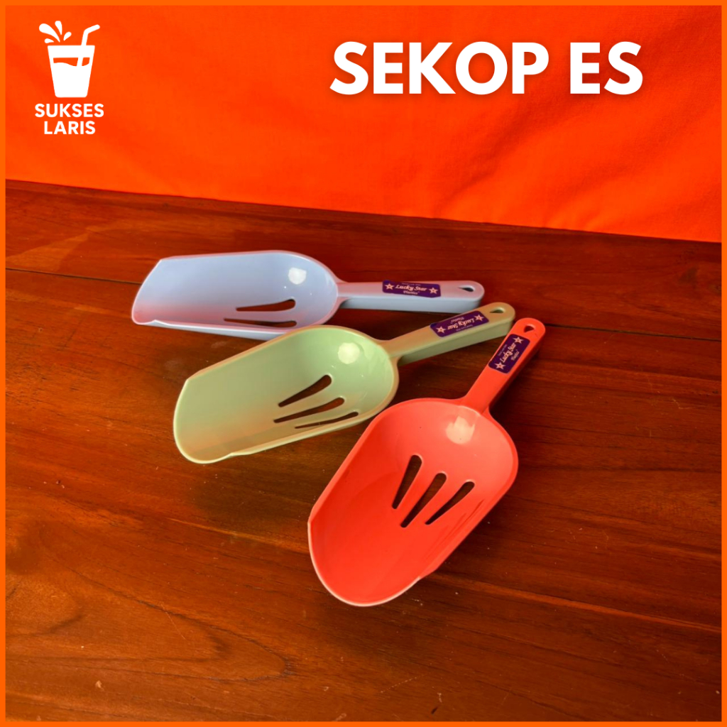 SEKOP ES BATU | SEKOP PLASTIK | SENDOK ES BATU PLASTIK | SEKOP ES BATU PLASTIK