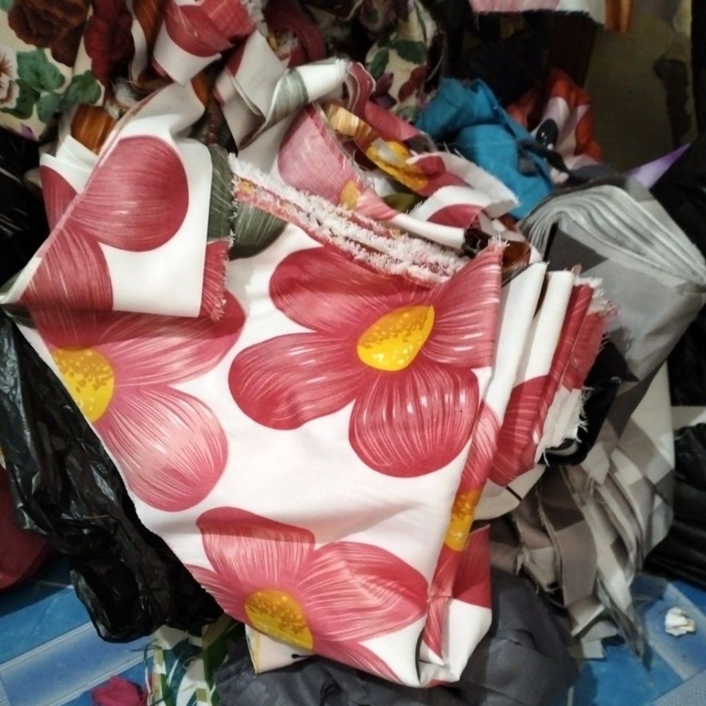 perca kiloan/kain perca/