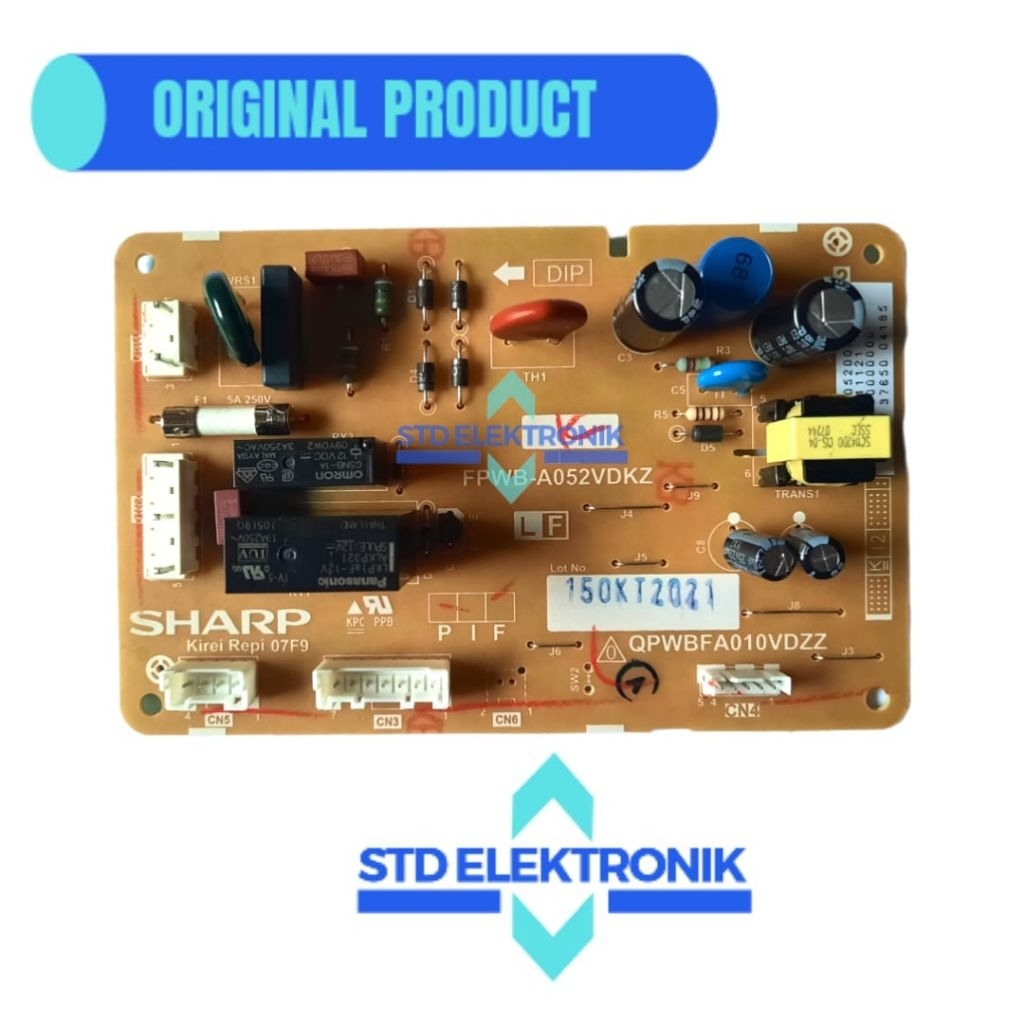 PCB kulkas sharp 2 pintu - Modul kulkas pintu 2 sharp