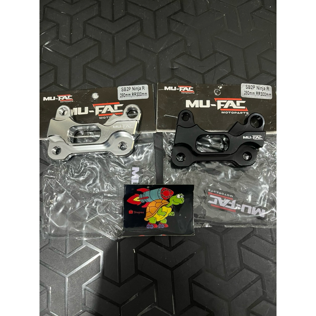 BREKET KALIPER RCB 2 PISTON NINJA 150R 280, NINJA 150RR 300 BREKET KALIPER SAMURAI 2PISTON SB 2P NIN