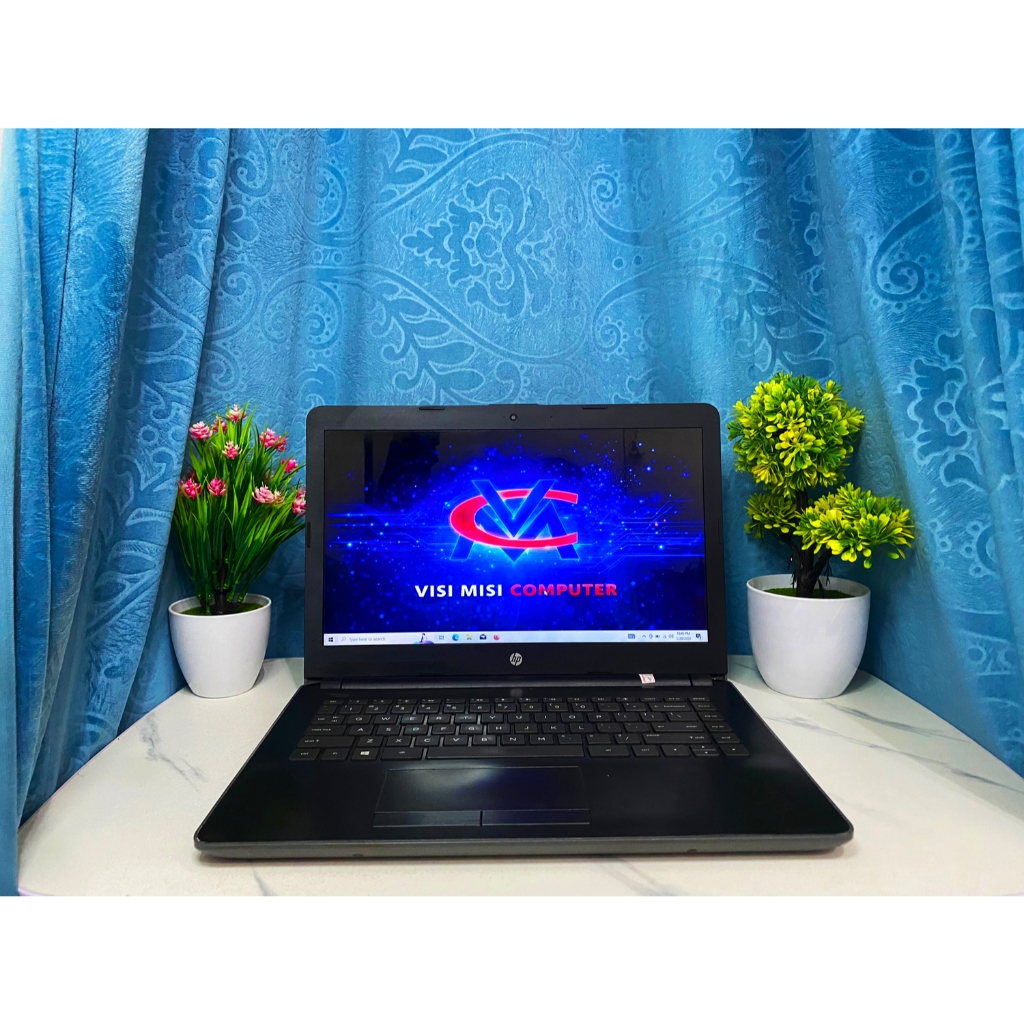 Laptop HP 14BW Second | AMD A9-9420 | RAM 8GB DDR4 | SSD 256GB | Siap Pakai