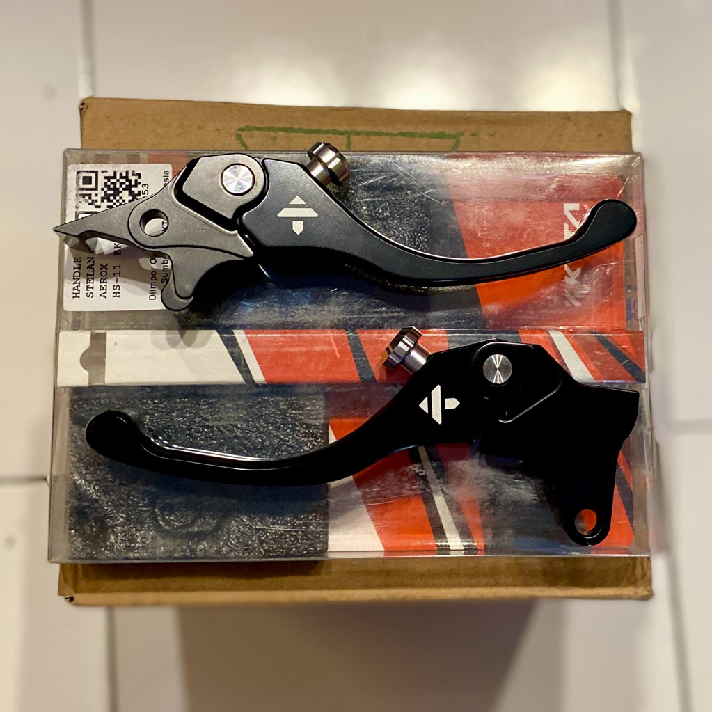 HANDLE REM KTC KYTA AEROX FILANO HITAM DAN SILVER