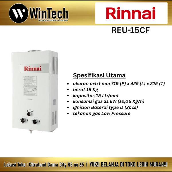 RINNAI Water Heater Rinnai REU-15CF