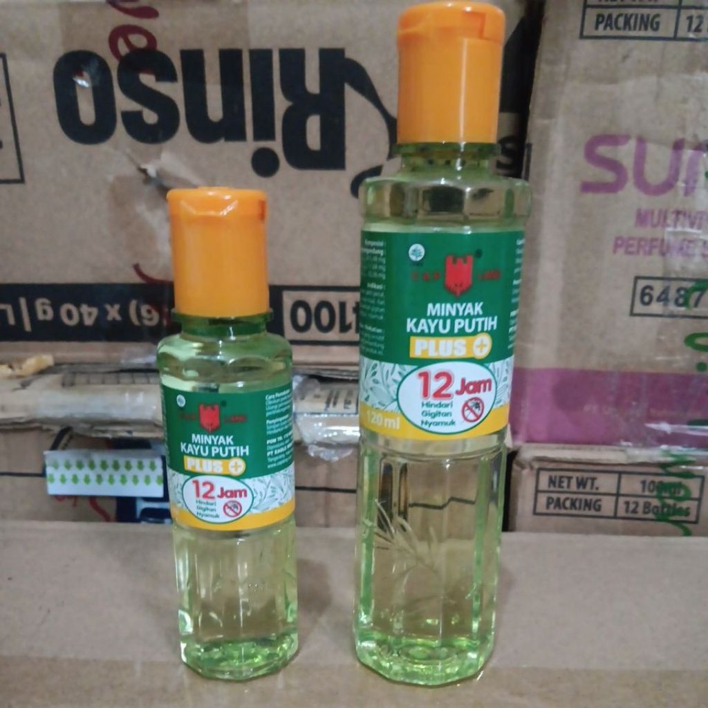 Cap Lang Minyak Kayu Putih Plus 12 Jam 60ml / 120ml