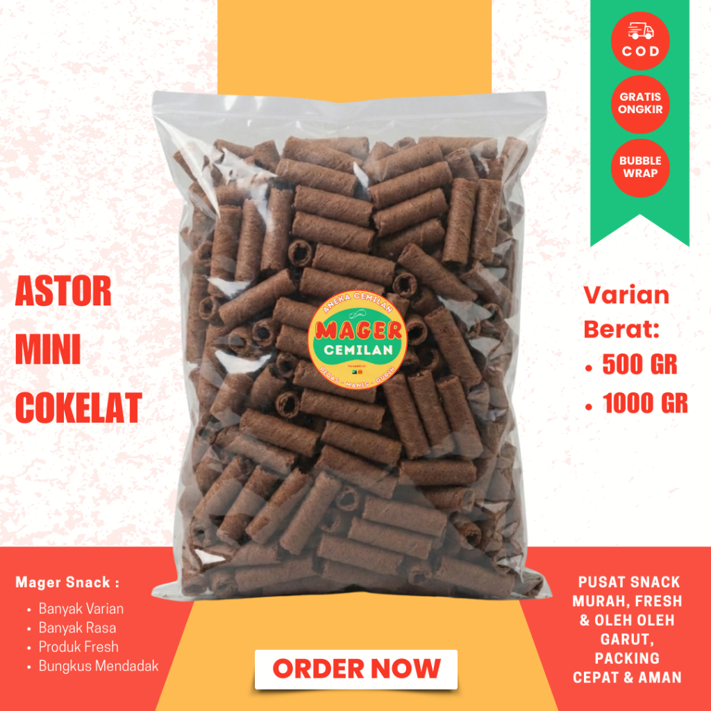 Astor Mini Cokelat Aladin/Valeo 1kg Garut Berkualitas