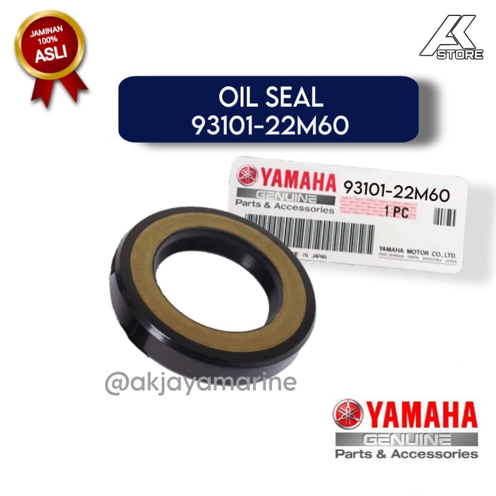 OIL SEAL 93101-22M60 | Untuk mesin tempel Yamaha 40PK kapsul