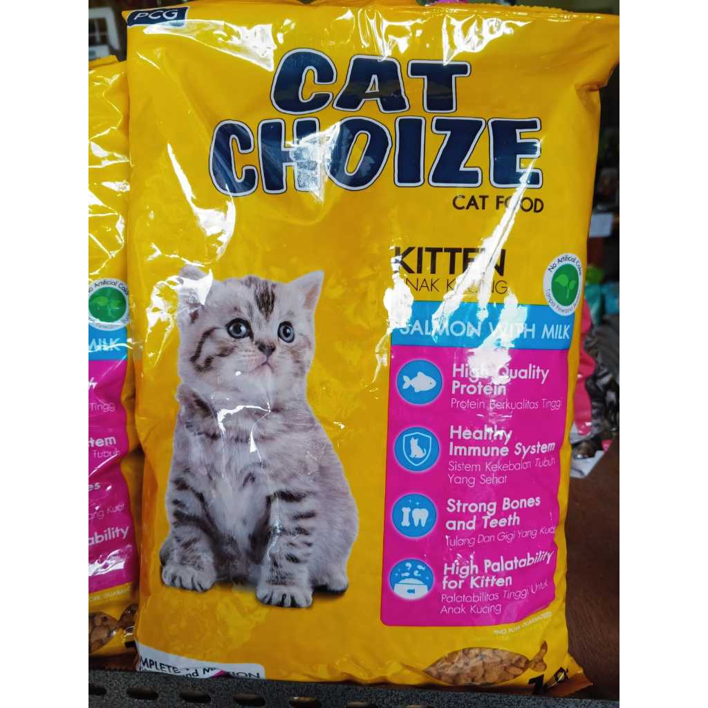 CAT CHOIZE KITTEN 1 KG Makanan Kucing Usia 2-12 Bulan