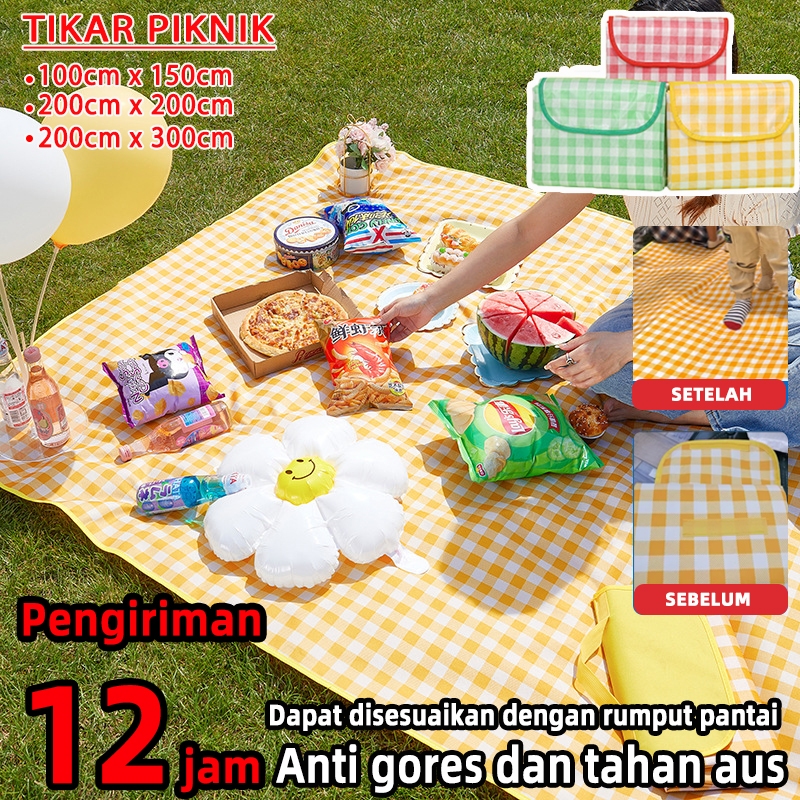 [upgrade] tikar piknik waterproof tikar piknik aesthetic tikar piknik lipat anti air tikar piknik li