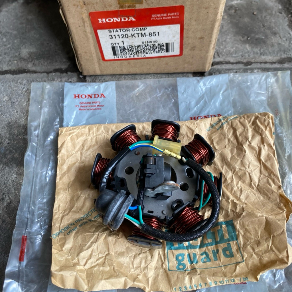 31120 KTM 851 SPULL STATOR SUPRA X 125 KARBU 2007-2014 ORIGINAL AHM