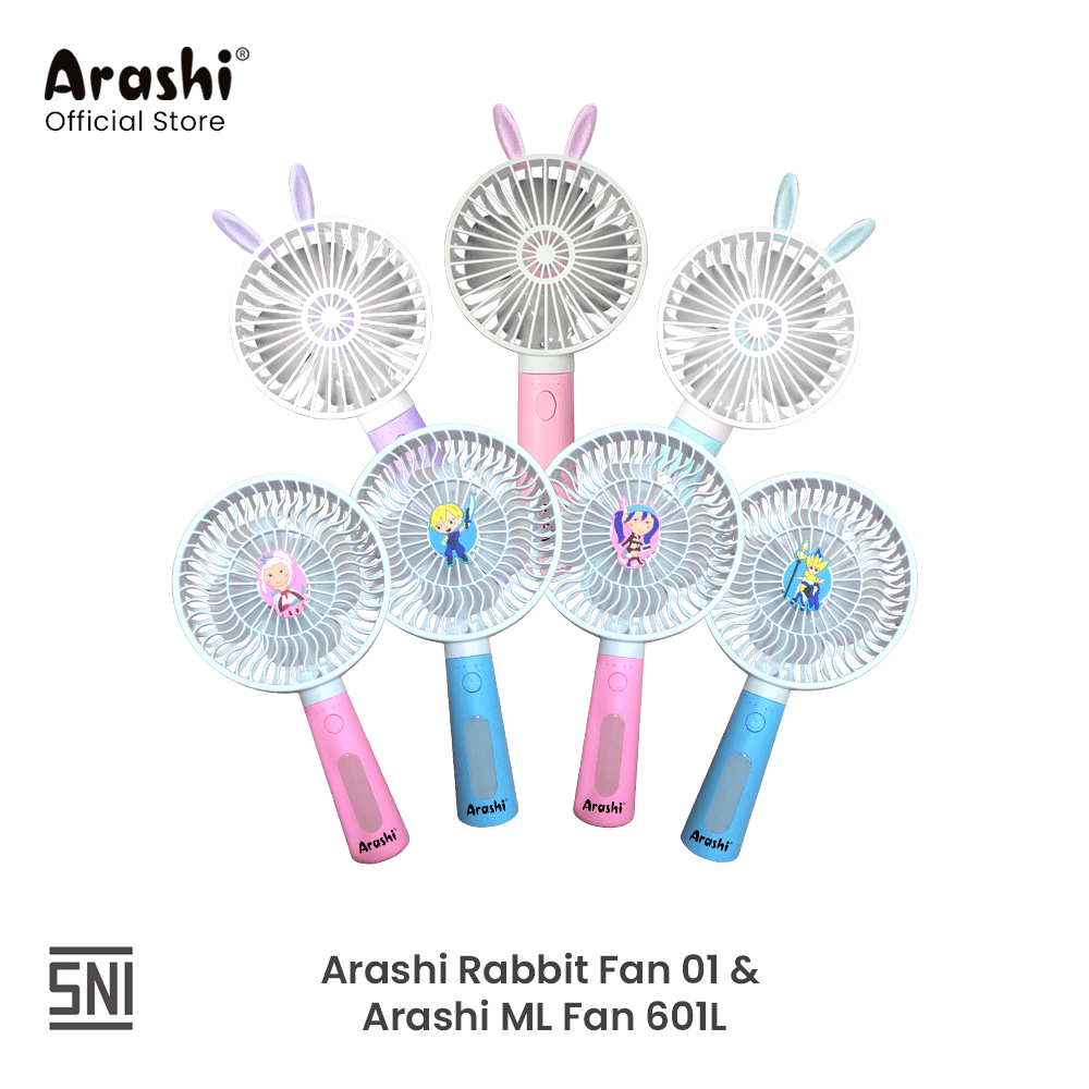Arashi Kipas Angin Tangan Mini