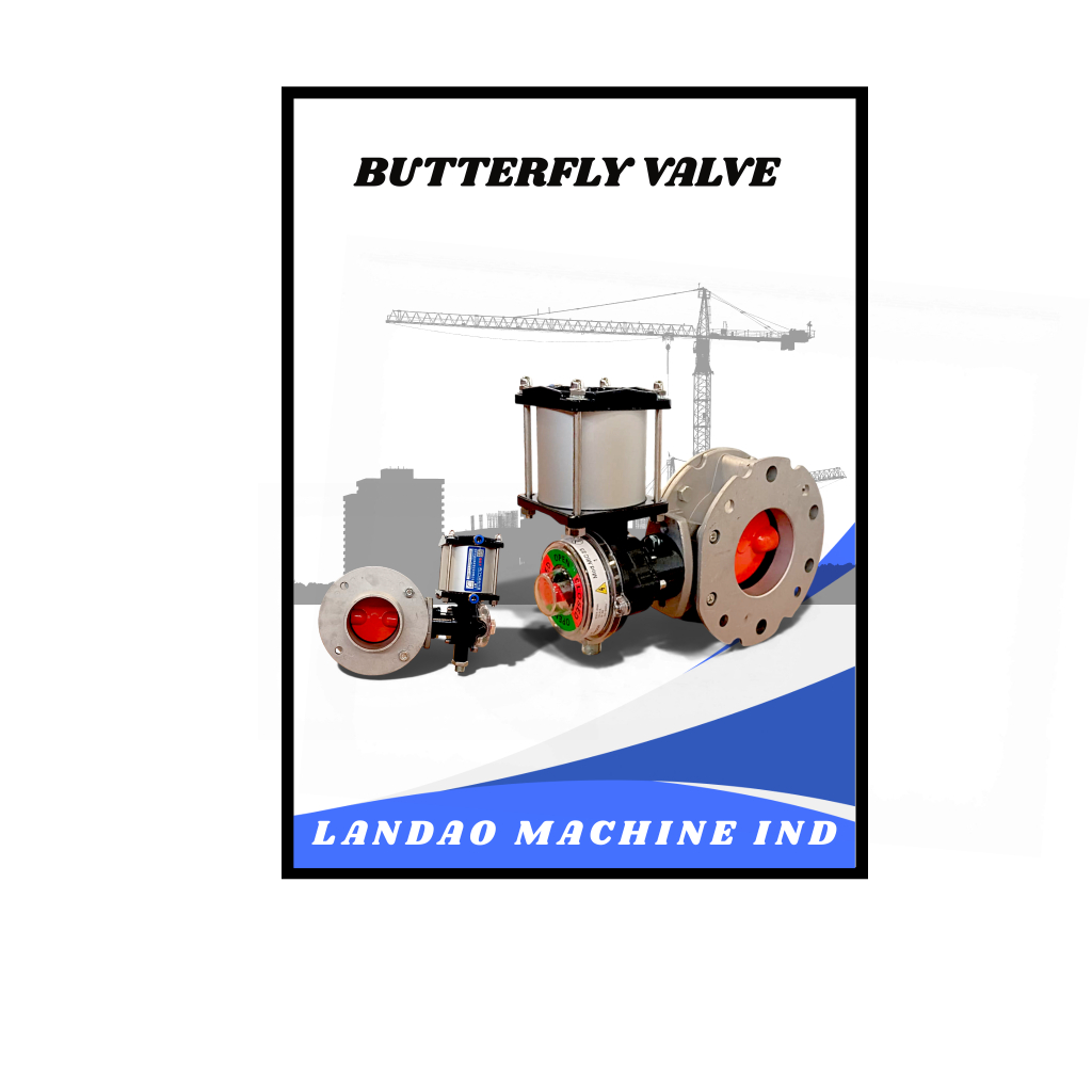butter valve 4 inch dan 6 inch - 100