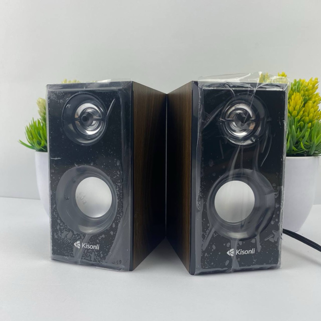 SPEAKER SPEKER SPIKER USB LAPTOP PC KOMPUTER MINI KISONLI  T-001 STEREO BASS