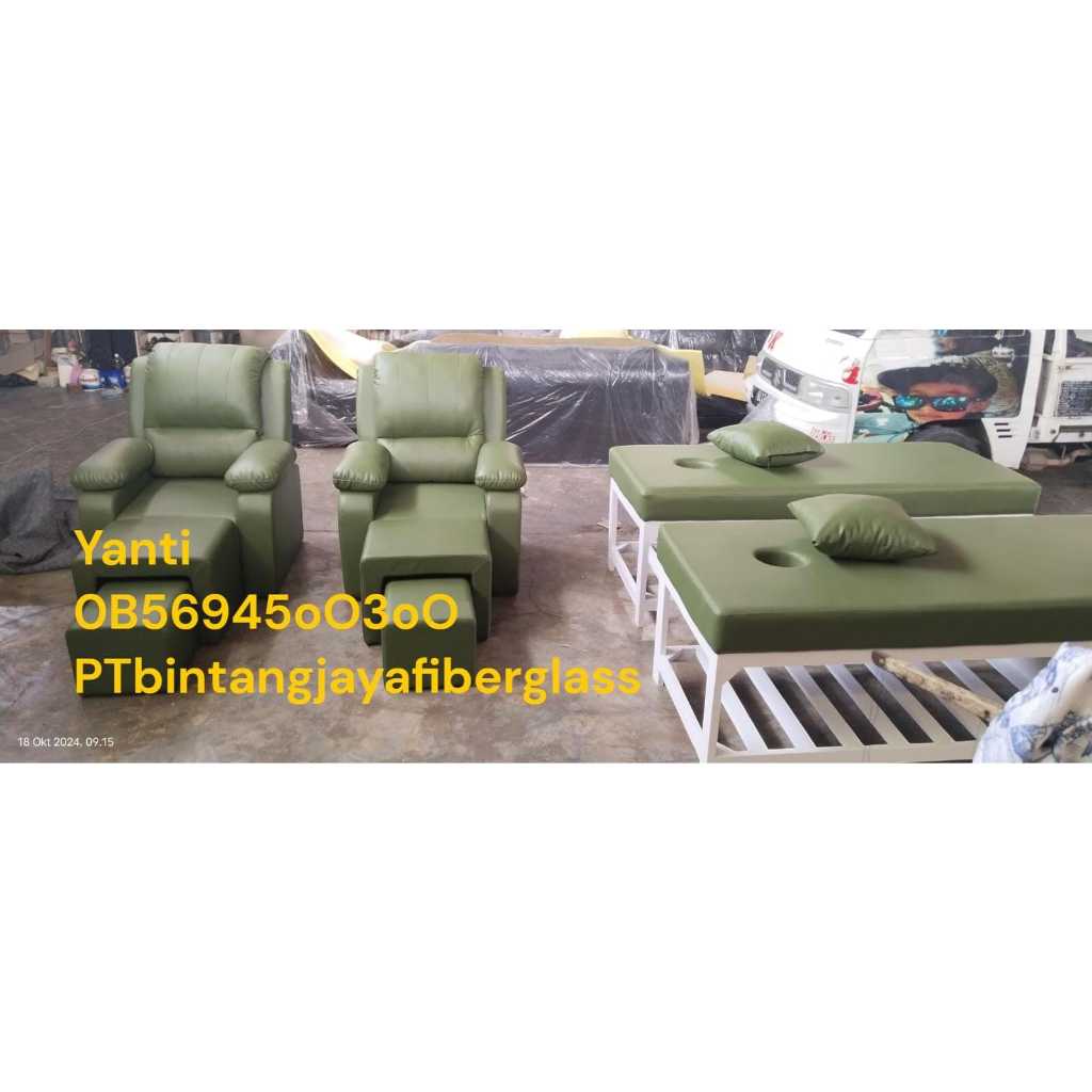 ranjng spa atau bed massage,kursi refleksi atau sofa refleksi,bed spa