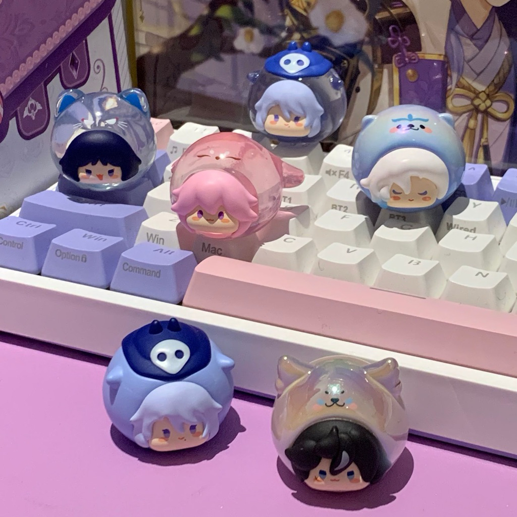 Genshin Impact Miniature Selected Cute Cubs Party Miniature Series | Ready Character Klee, Xiao, Zho