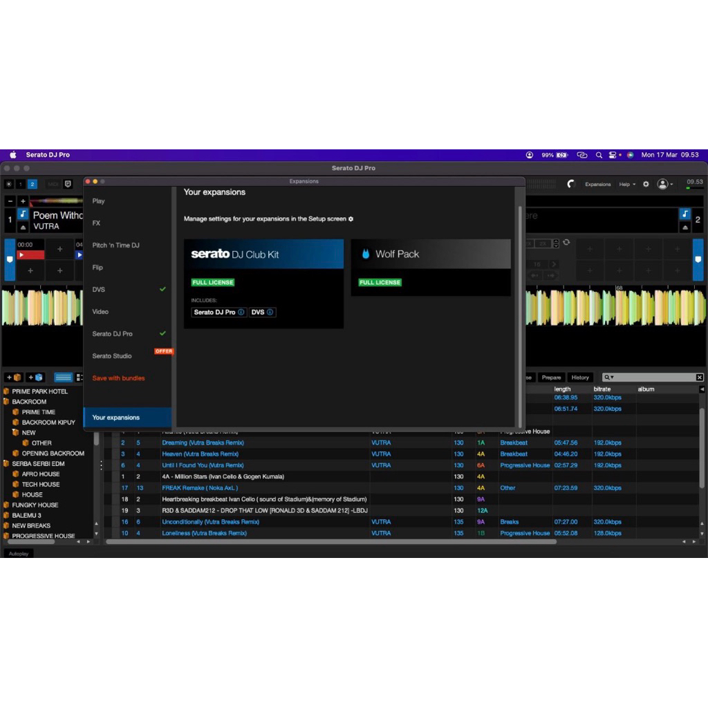 serato dj pro club kit